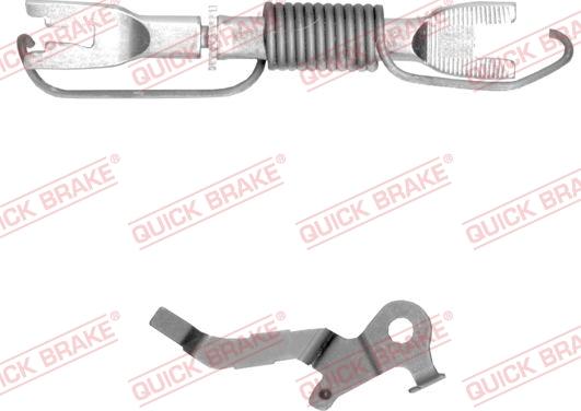 QUICK BRAKE 10853007-1R - Комплект регулятора, барабанный тормозной механизм avtokuzovplus.com.ua