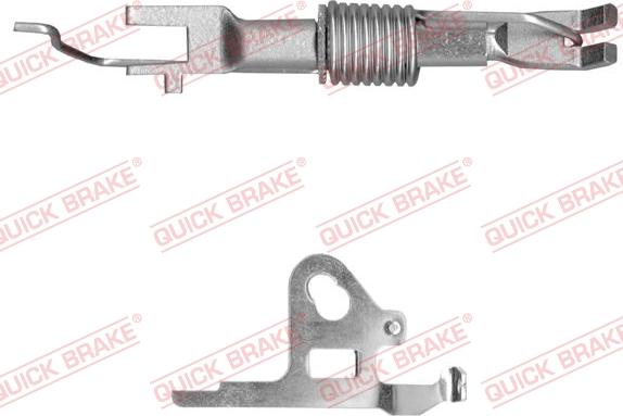 QUICK BRAKE 10853011-1R - Комплект регулятора, барабанный тормозной механизм avtokuzovplus.com.ua