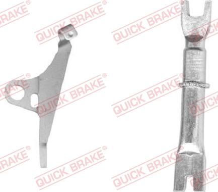 QUICK BRAKE 10853012-1R - Комплект регулятора, барабанный тормозной механизм avtokuzovplus.com.ua