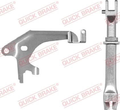 QUICK BRAKE 10853018-1L - Комплект регулятора, барабанный тормозной механизм avtokuzovplus.com.ua