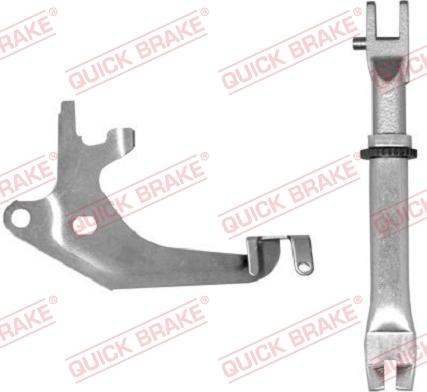 QUICK BRAKE 10853018-1R - Комплект регулятора, барабанный тормозной механизм avtokuzovplus.com.ua