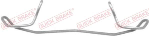 QUICK BRAKE 109-1123-1 - Комплектующие для колодок дискового тормоза autodnr.net