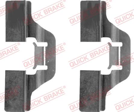 QUICK BRAKE 109-1211-1 - Комплектующие для колодок дискового тормоза avtokuzovplus.com.ua