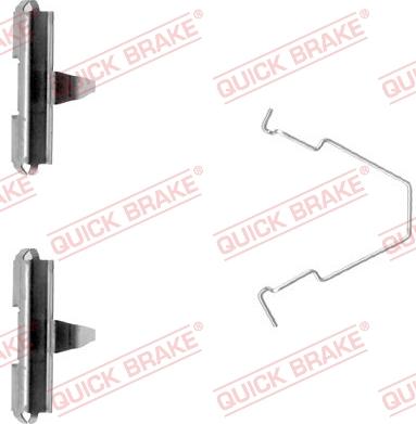 QUICK BRAKE 109-1270-1 - Комплектующие для колодок дискового тормоза avtokuzovplus.com.ua