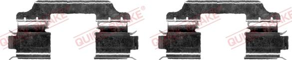 QUICK BRAKE 109-1654-1 - Комплектующие для колодок дискового тормоза avtokuzovplus.com.ua