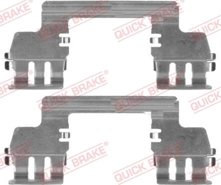 QUICK BRAKE 109-1784R-1 - Комплектующие для колодок дискового тормоза avtokuzovplus.com.ua