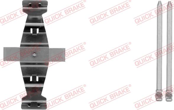 QUICK BRAKE 109-1786-1 - Комплектующие для колодок дискового тормоза avtokuzovplus.com.ua