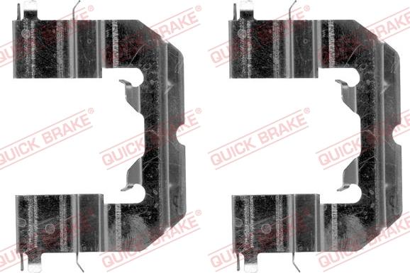 QUICK BRAKE 109-1859R-1 - Комплектующие для колодок дискового тормоза avtokuzovplus.com.ua
