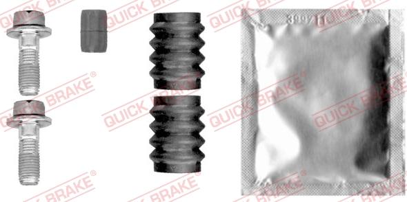 QUICK BRAKE 113-0007 - Комплект приладдя, гальм autocars.com.ua