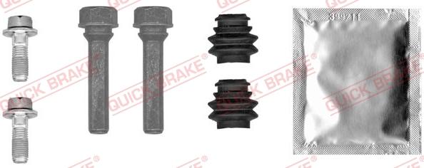 QUICK BRAKE 113-0021X - Комплект направляючої гільзи autocars.com.ua