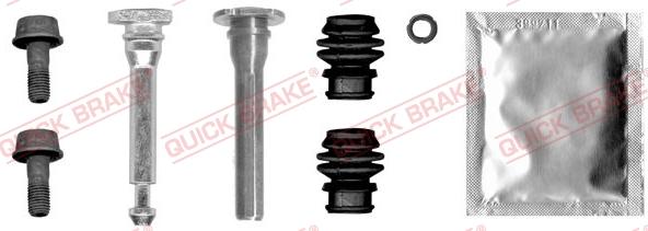 QUICK BRAKE 113-0029X - Комплект направляючої гільзи autocars.com.ua