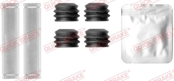 QUICK BRAKE 113-0037X - Комплект направляючої гільзи autocars.com.ua