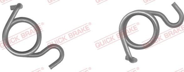 QUICK BRAKE 113-0503 - Ремкомплект, вал стояночный тормозной (тормозной суппорт) avtokuzovplus.com.ua