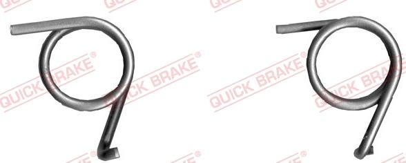 QUICK BRAKE 113-0513 - Ремкомплект, вал гальмо гальмівної (гальмівний супорт) autocars.com.ua