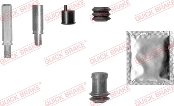 QUICK BRAKE 113-1342X-02 - Комплект направляючої гільзи autocars.com.ua