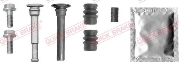 QUICK BRAKE 113-1369X - Комплект направляючої гільзи autocars.com.ua