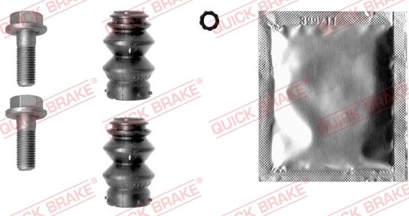 QUICK BRAKE 113-1379 - Комплект приладдя, гальм autocars.com.ua