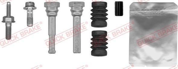 QUICK BRAKE 113-1483X - Комплект направляючої гільзи autocars.com.ua