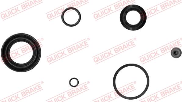 QUICK BRAKE 114-0062 - Ремкомплект, гальмівний супорт autocars.com.ua