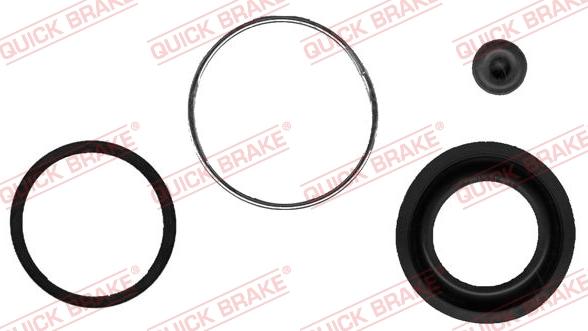 QUICK BRAKE 114-0272 - Ремкомплект, гальмівний супорт autocars.com.ua