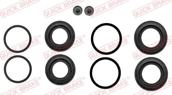 QUICK BRAKE 114-0346 - Ремкомплект, гальмівний супорт autocars.com.ua