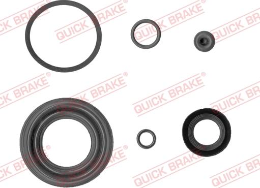 QUICK BRAKE 114-0348 - Ремкомплект, тормозной суппорт avtokuzovplus.com.ua