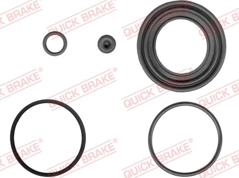 QUICK BRAKE 114-0352 - Ремкомплект, гальмівний супорт autocars.com.ua