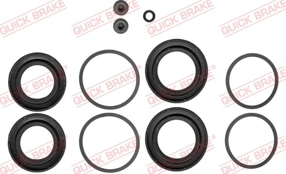 QUICK BRAKE 114-0373 - Ремкомплект, гальмівний супорт autocars.com.ua