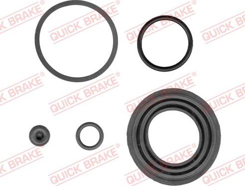 QUICK BRAKE 114-0384 - Ремкомплект, гальмівний супорт autocars.com.ua