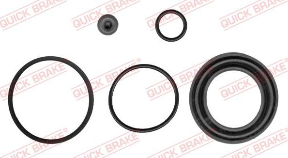 QUICK BRAKE 114-0387 - Ремкомплект, гальмівний супорт autocars.com.ua