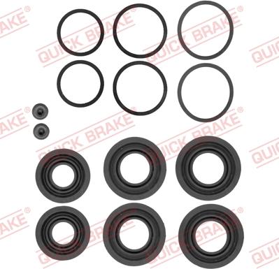 QUICK BRAKE 114-0449 - Ремкомплект, гальмівний супорт autocars.com.ua