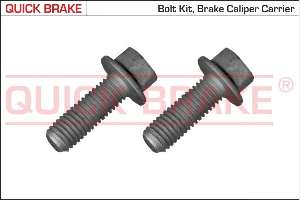 QUICK BRAKE 11558XC - Болт, корпус скоби гальма autocars.com.ua