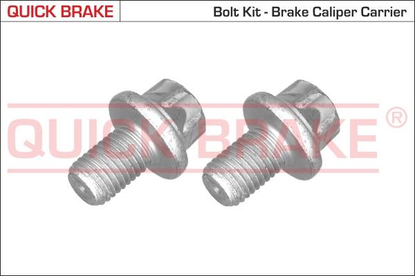 QUICK BRAKE 11613K - Болт, корпус скоби гальма autocars.com.ua