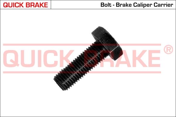 QUICK BRAKE 11628 - Болт, корпус скоби гальма autocars.com.ua