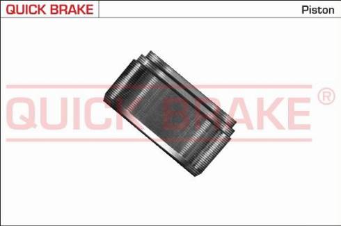 QUICK BRAKE 185172 - Поршень, корпус скоби гальма autocars.com.ua