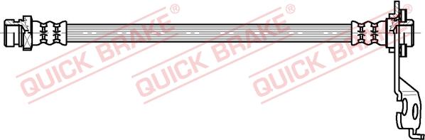 QUICK BRAKE 22.935 - Гальмівний шланг autocars.com.ua