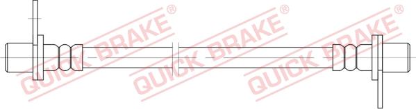 QUICK BRAKE 25.085 - Гальмівний шланг autocars.com.ua