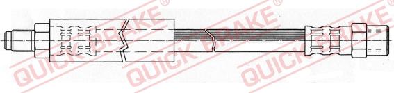 QUICK BRAKE 32.312 - Гальмівний шланг autocars.com.ua