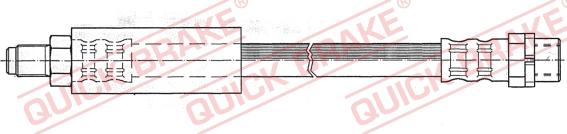 QUICK BRAKE 32.325 - Гальмівний шланг autocars.com.ua