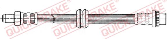 QUICK BRAKE 32.332 - Гальмівний шланг autocars.com.ua