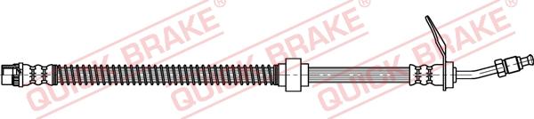 QUICK BRAKE 32.820 - Гальмівний шланг autocars.com.ua