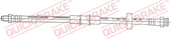 QUICK BRAKE 32.918 - Гальмівний шланг autocars.com.ua