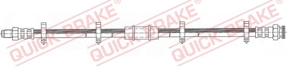 QUICK BRAKE 32.925 - Гальмівний шланг autocars.com.ua