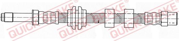 QUICK BRAKE 32.937 - Гальмівний шланг autocars.com.ua