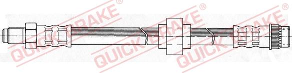 QUICK BRAKE 32.975 - Гальмівний шланг autocars.com.ua