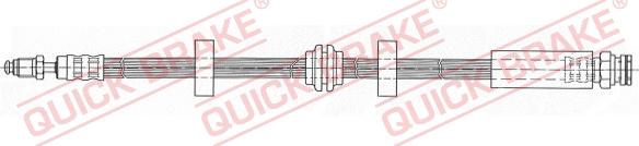 QUICK BRAKE 32.991 - Тормозной шланг avtokuzovplus.com.ua