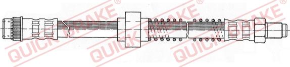 QUICK BRAKE 32.993 - Тормозной шланг avtokuzovplus.com.ua