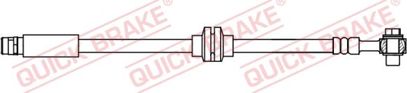 QUICK BRAKE 50.205X - Гальмівний шланг autocars.com.ua