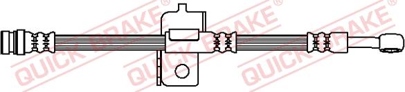 QUICK BRAKE 50.894 - Гальмівний шланг autocars.com.ua