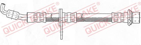 QUICK BRAKE 50.977 - Гальмівний шланг autocars.com.ua